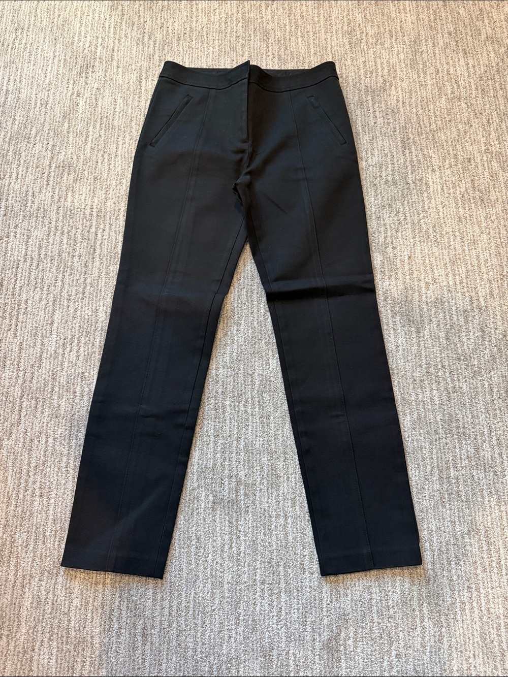 Tory Burch front seam side pocket stretch dress pants